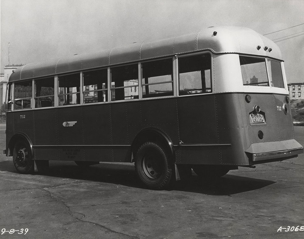 Bus no. 712 - Digital Collections - Free Library