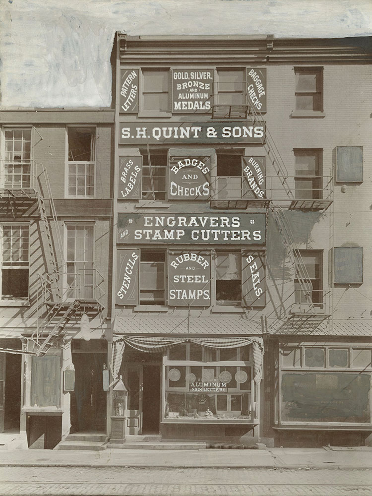 S. H. Quint and Sons, Engravers and Stamp Cutters