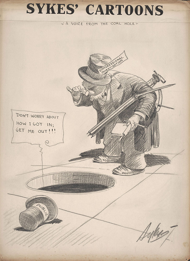 Sykes' Cartoons: A Voice From the Coal Hole