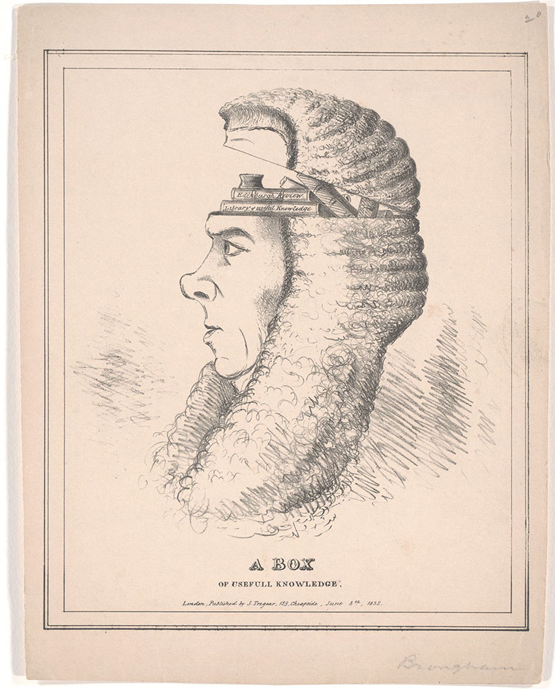 A Box of Useful Knowledge [Caricature of Brougham]