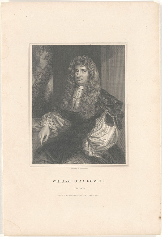 [Lord Wm. Russell - portrait]