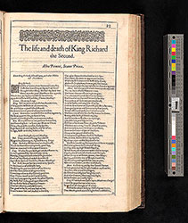 shk00001_349 The life and death of King Richard the Second