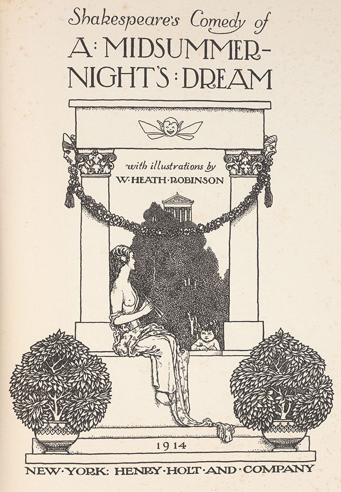 Frontispiece from A  Midsummer-Night's Dream