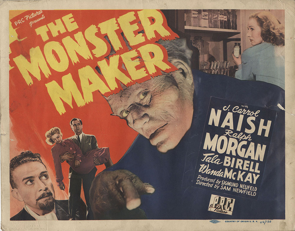 Lobby Card for The Monster Maker
