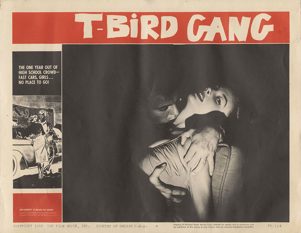 Lobby Card for T-Bird Gang