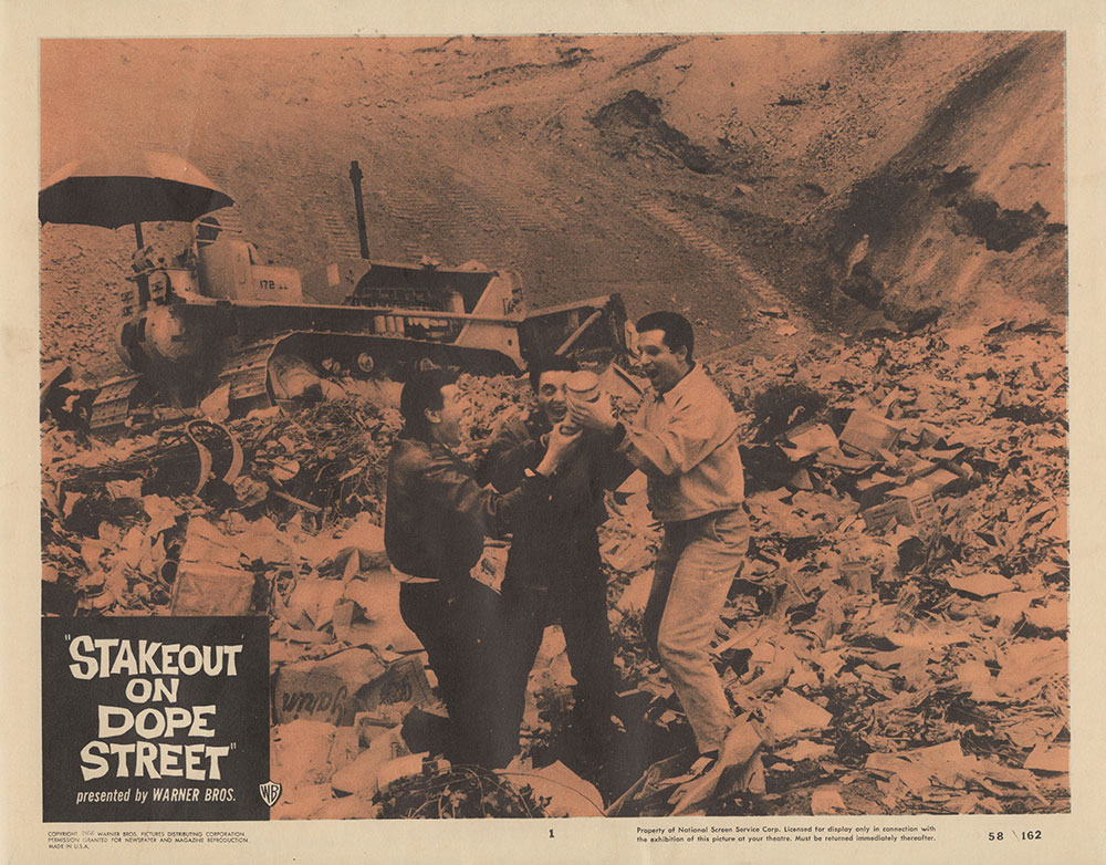 Lobby Card for Stake Out on Dope Street