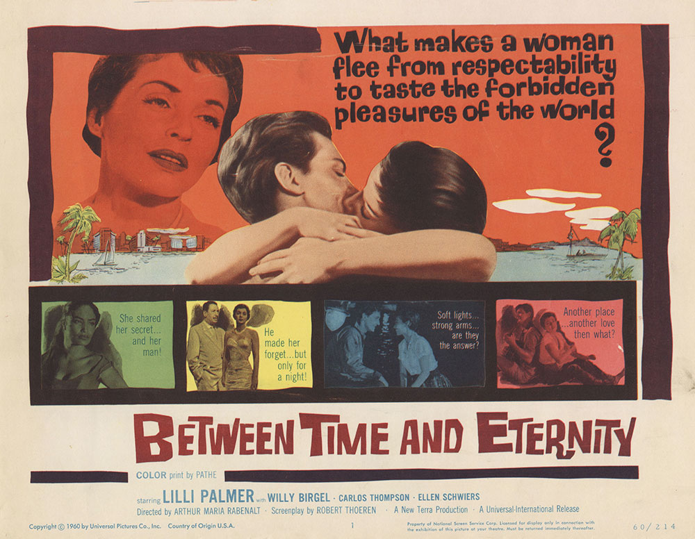 Lobby Card for Between Time and Eternity
