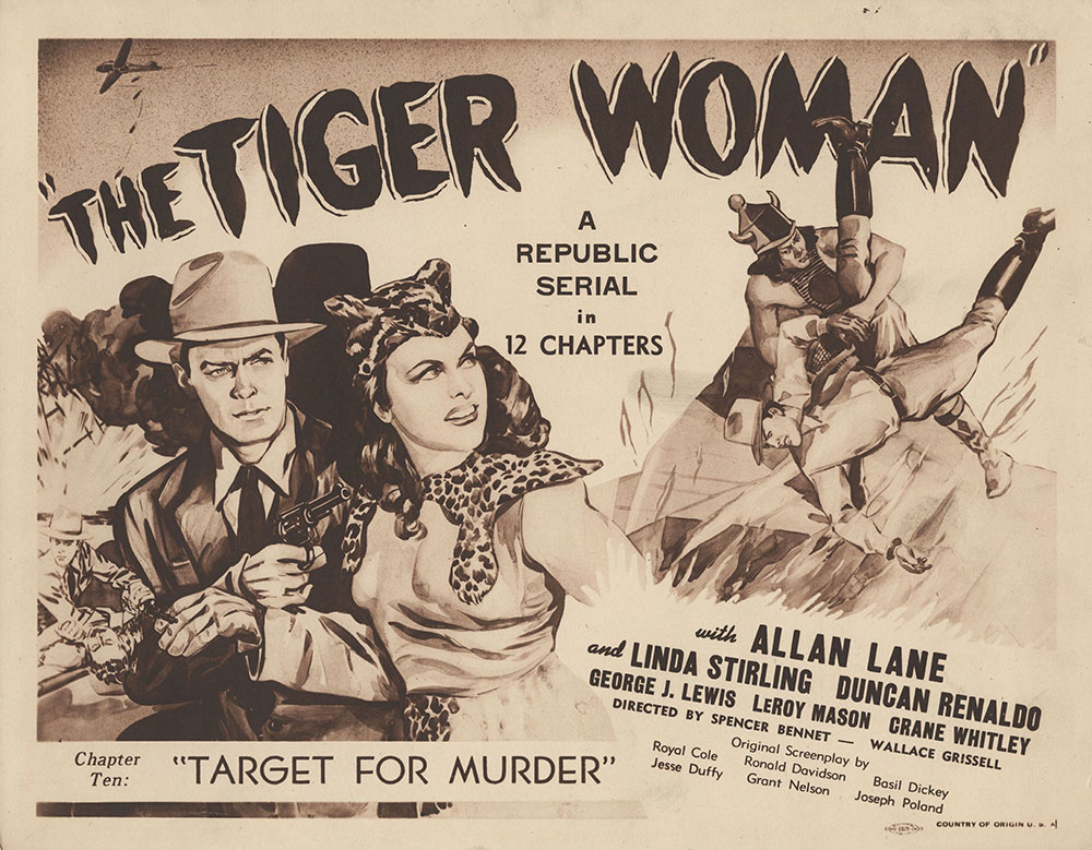 Lobby Card for The Tiger Woman