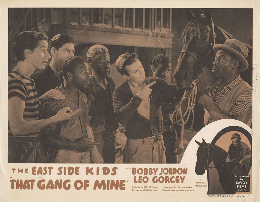 Lobby Card for That Gang of Mine