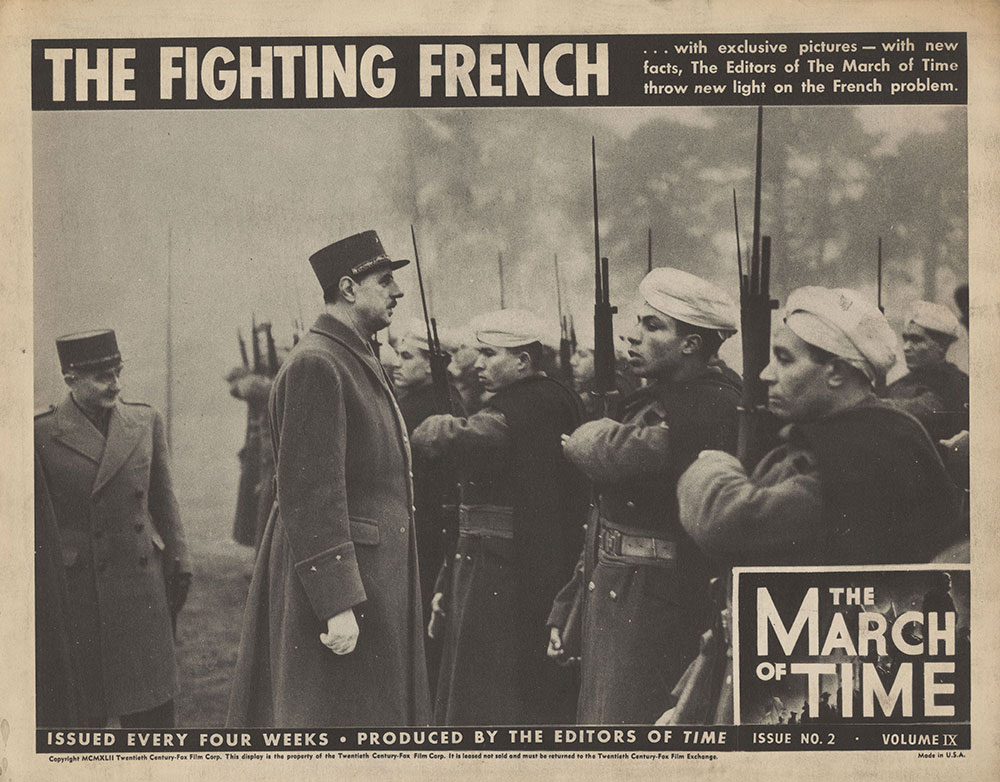 Lobby Card for The March of Time