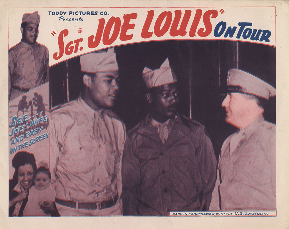 Lobby Card for Sgt. Joe Louis on Tour