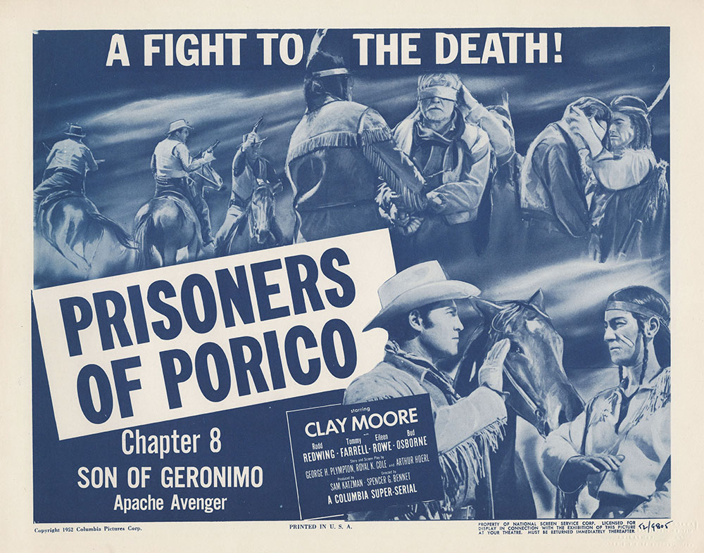 Lobby Card for Prisoners of Porico