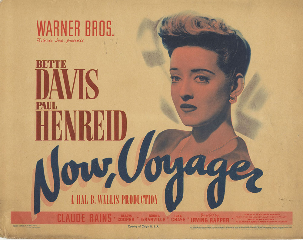 Lobby Card for Now, Voyager