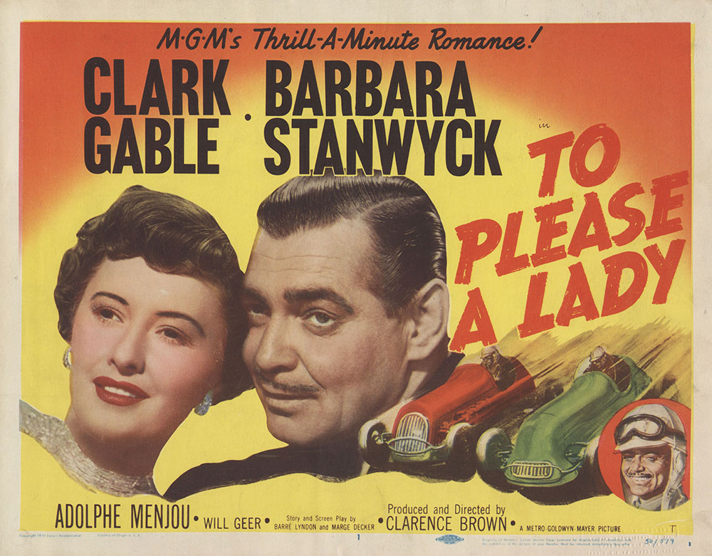Lobby Card for To Please a Lady