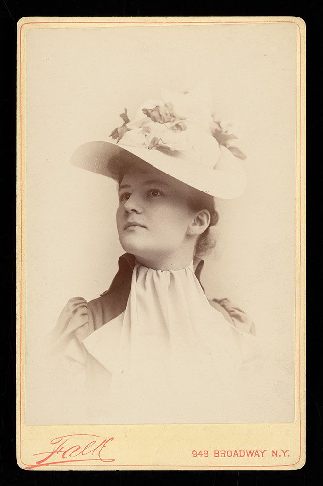 Cabinet Card of Mrs. Sidney Drew (née Gladys Rankin)