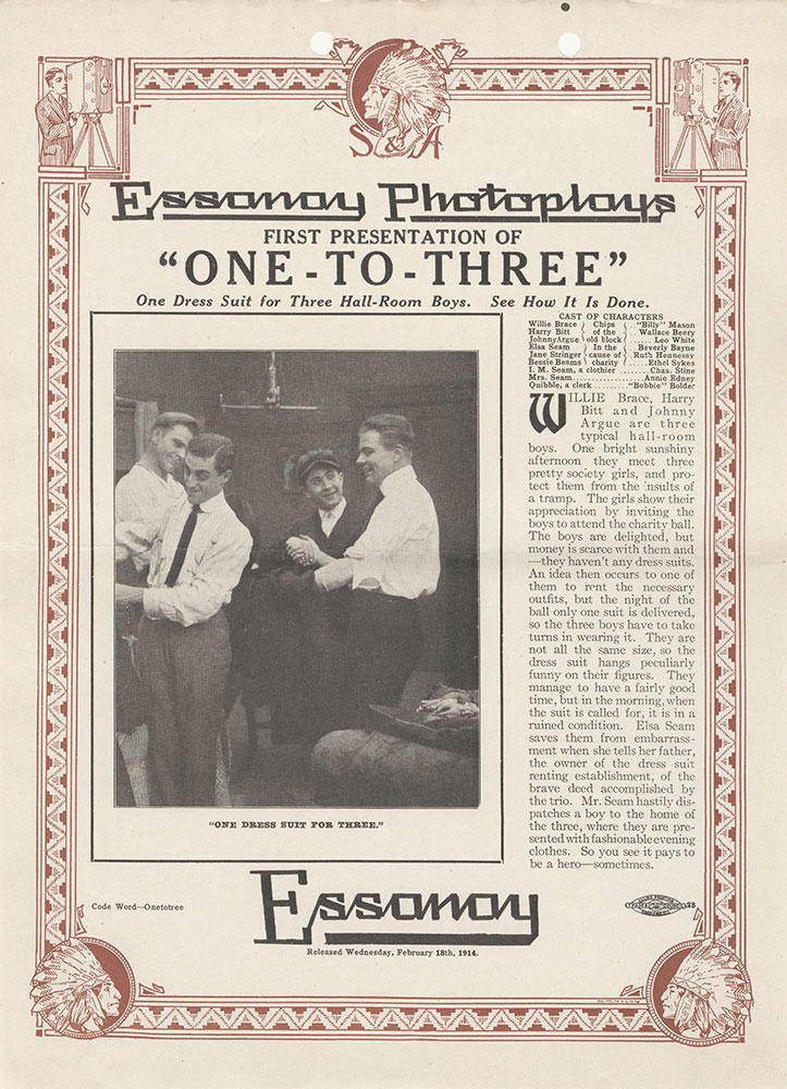 Advertisement for 