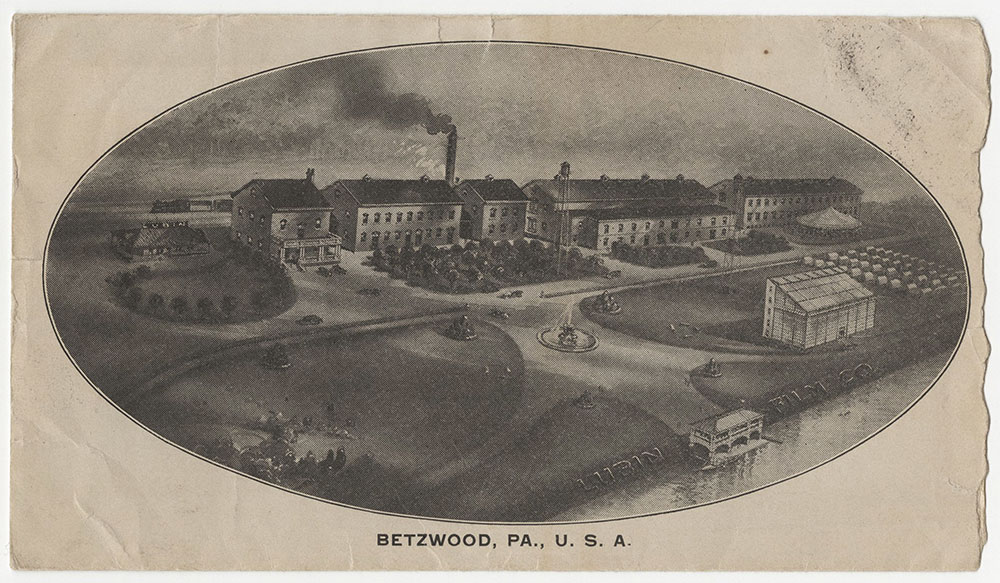 Betzwood Envelope with Studio Drawing