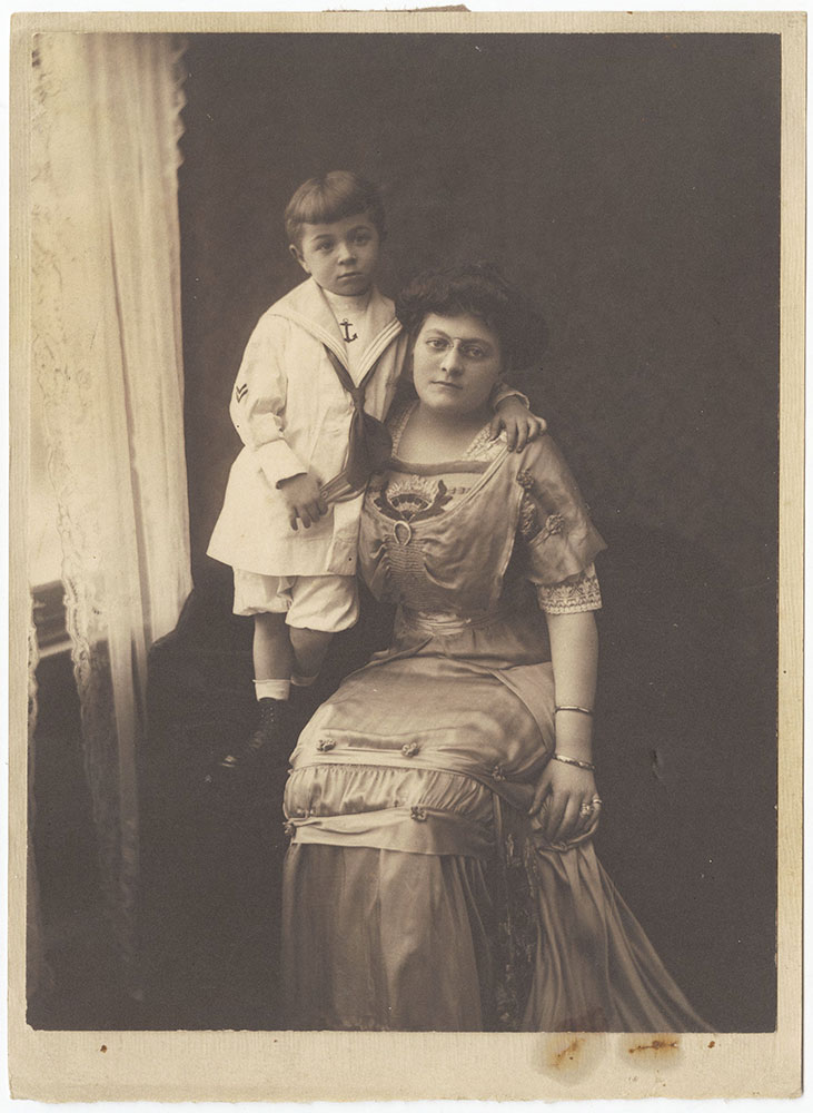 Photograph of Edith Lubin and Kingston Singhi