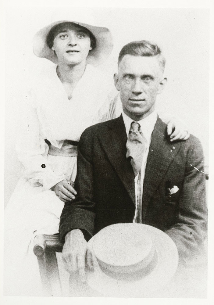 Photograph of George Steele and Edith Gratz Steele