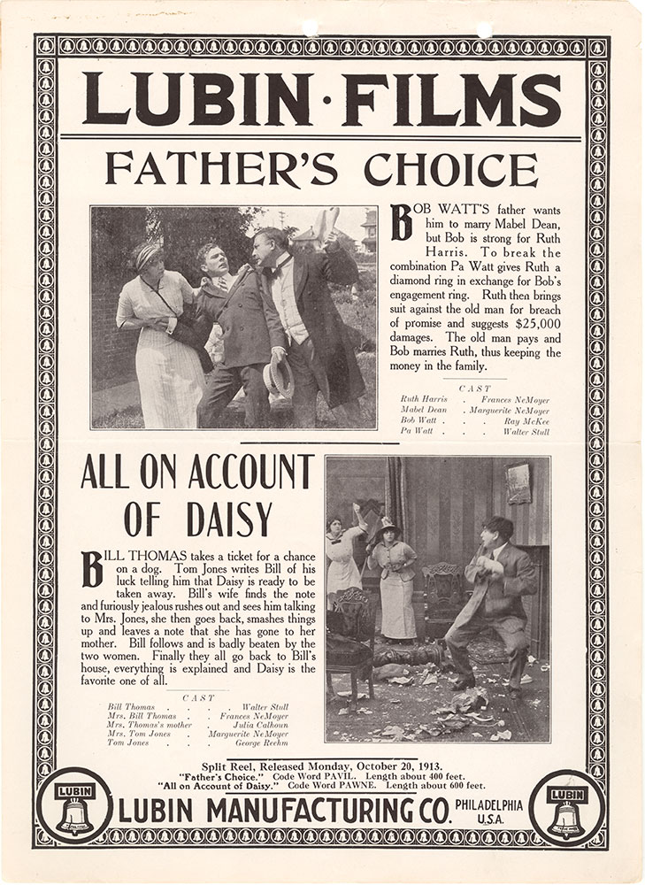 Advertisement for 