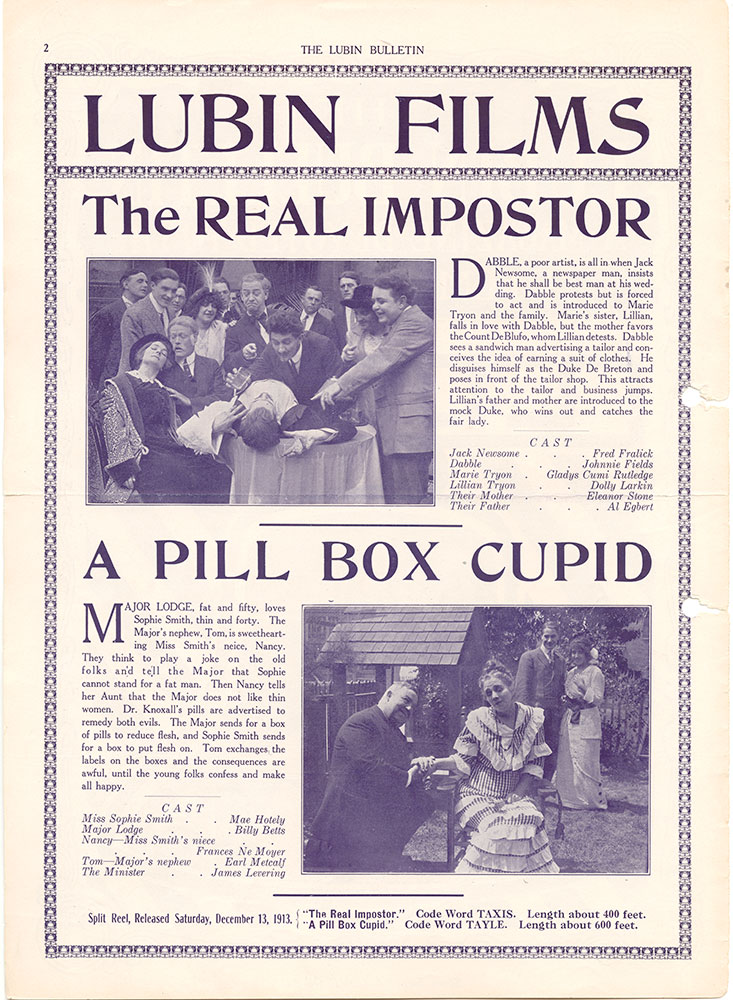 The Real Imposter / A Pill Box Cupid (Page 2)