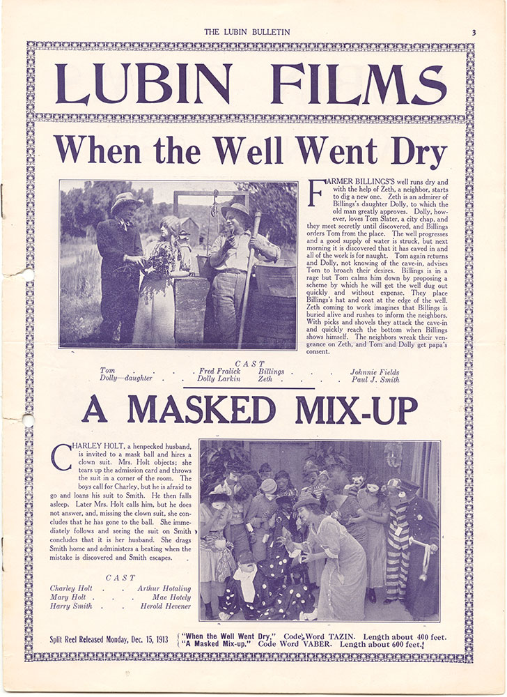 When the Well Went Dry / A Masked Mix-Up (Page 3)