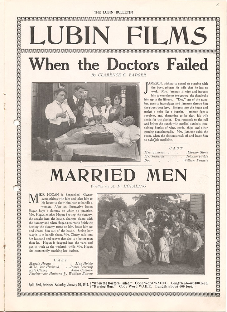 When the Doctor's Failed / Married Men (Page 5)