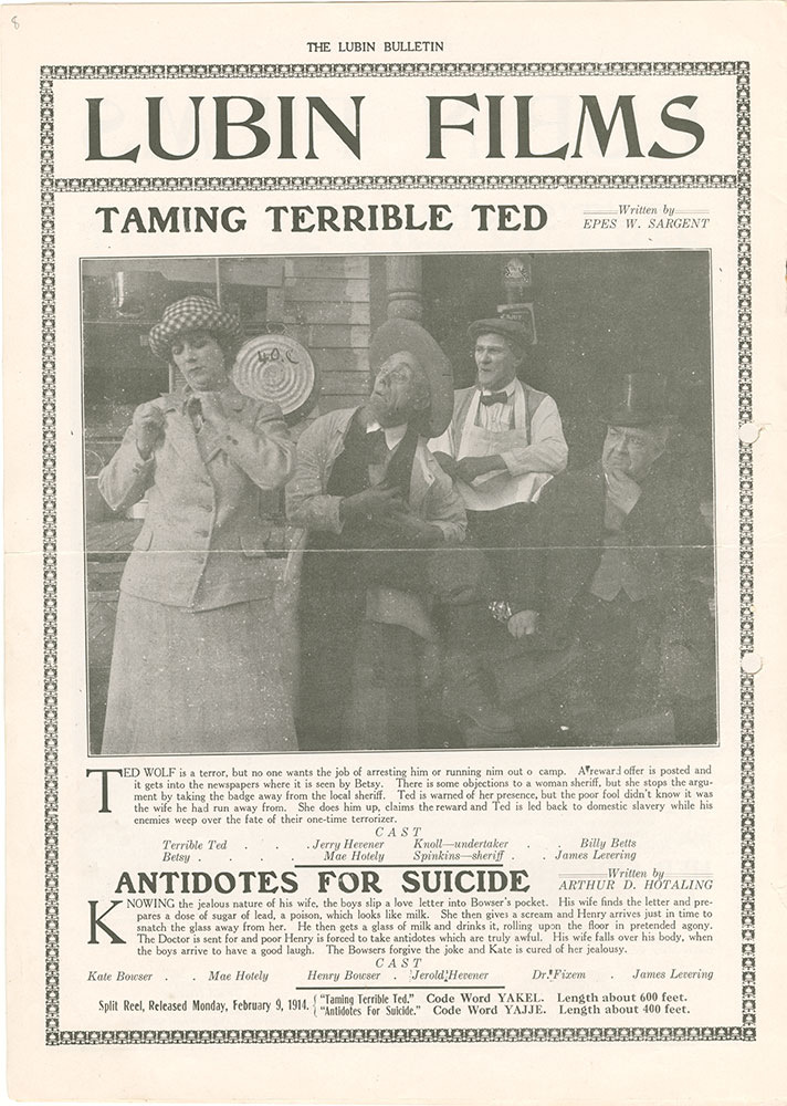 Taming Terrible Ted / Antidotes for Suicide (Page 8)