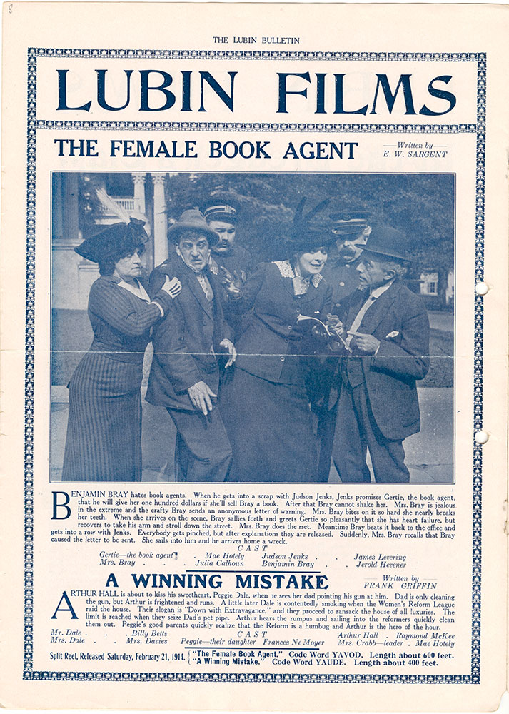 The Female Book Agent / A Winning Mistake (Page 8)
