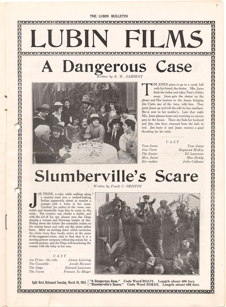 A Dangerous Case / Slumberville's Scare (Page 9)