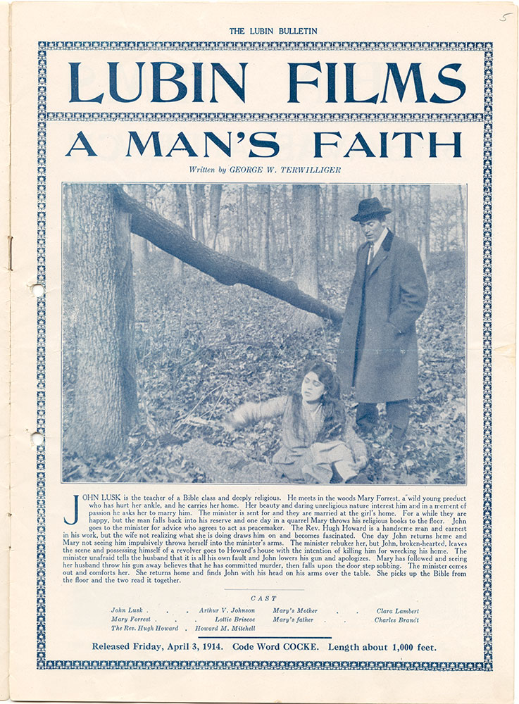 A Man's Faith (Page 5)