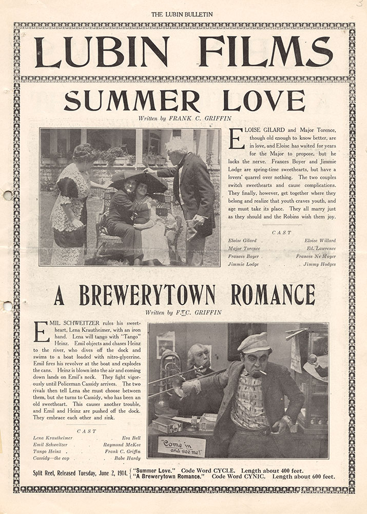 Summer Love / A Brewerytown Romance (Page 3)
