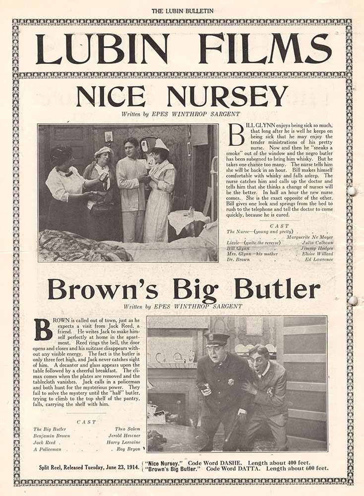 Nice Nursey / Brown's Big Butler (Page 18)