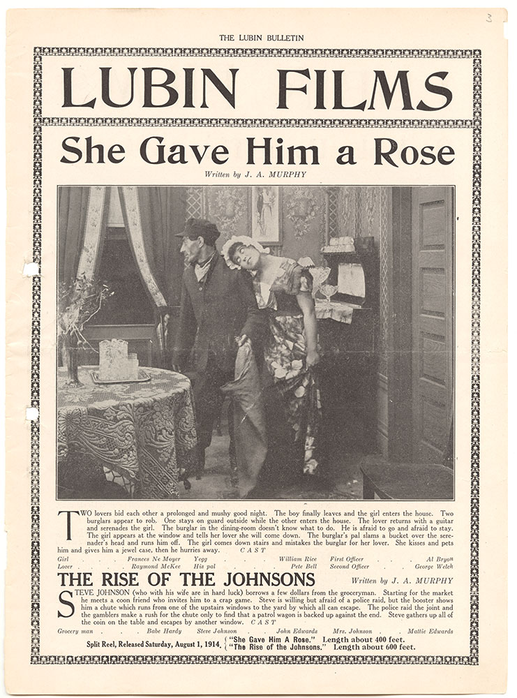 She Gave Him a Rose / The Rise of the Johnsons (Page 3)
