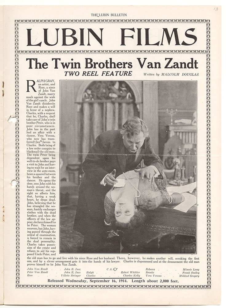 The Twin Brothers Van Zandt (Page 13)