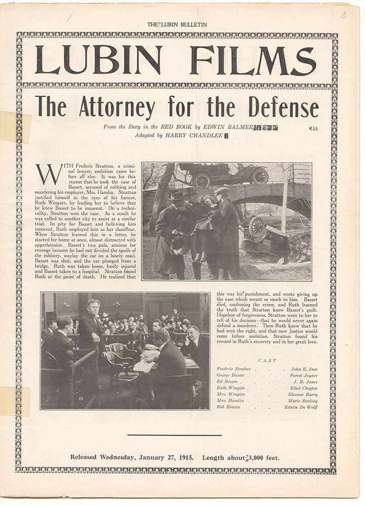 The Attorney for the Defense (Page 3)