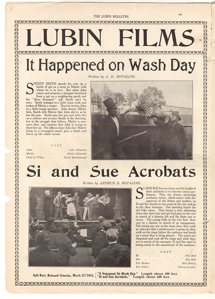It Happened on Wash Day / Si and Sue Acrobats (Page 2)