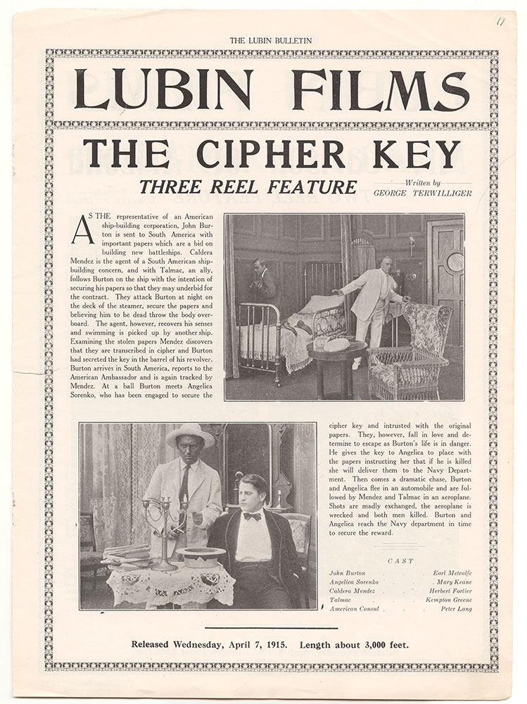 The Cipher Key (Page 11)