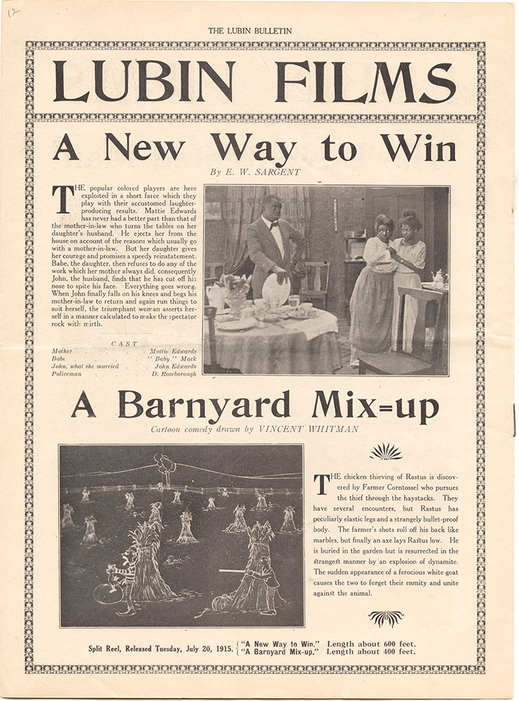 A New Way to Win / A Barnyard Mix-Up (Page 12)