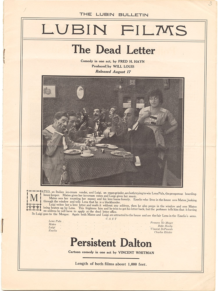 The Dead Letter / Persistent Dalton (Page 3)