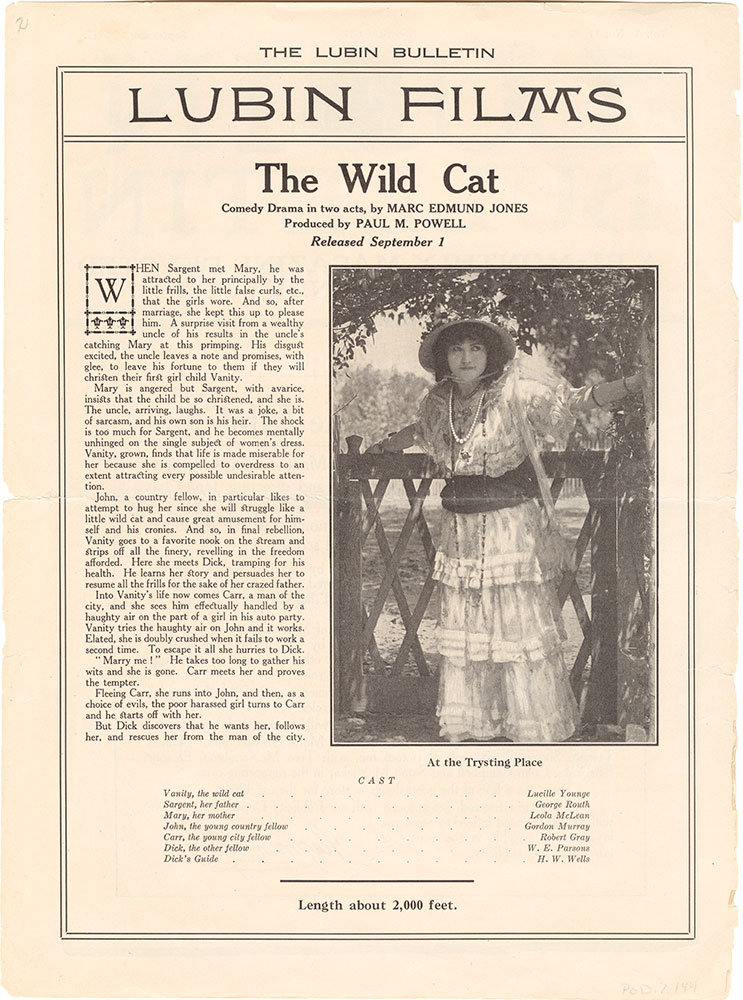 The Wild Cat (Page 2)