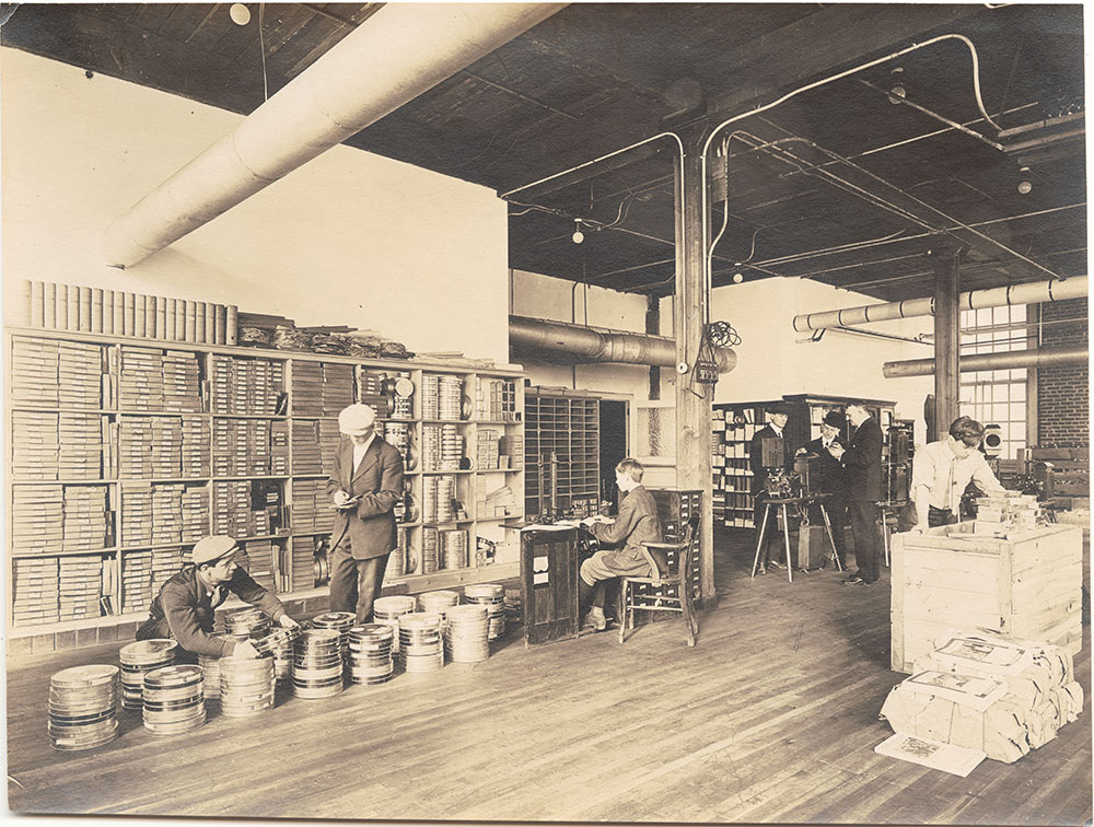 The Shipping Department at the Betzwood Studio