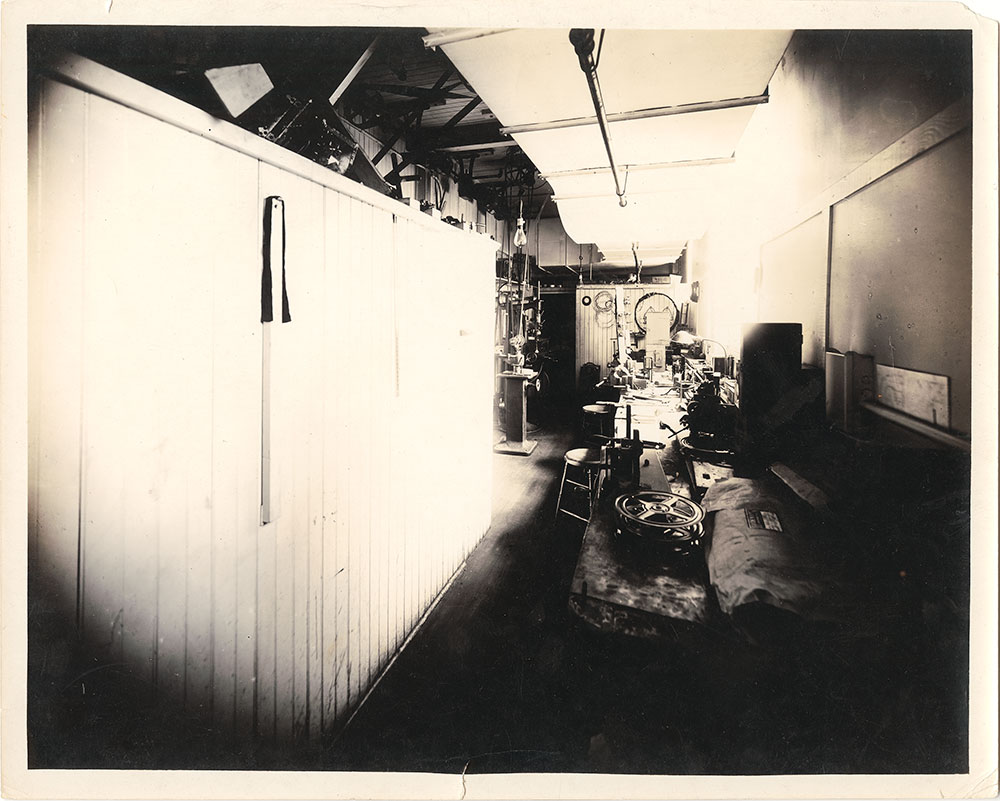 Photograph of Machine Shop at Betzwood