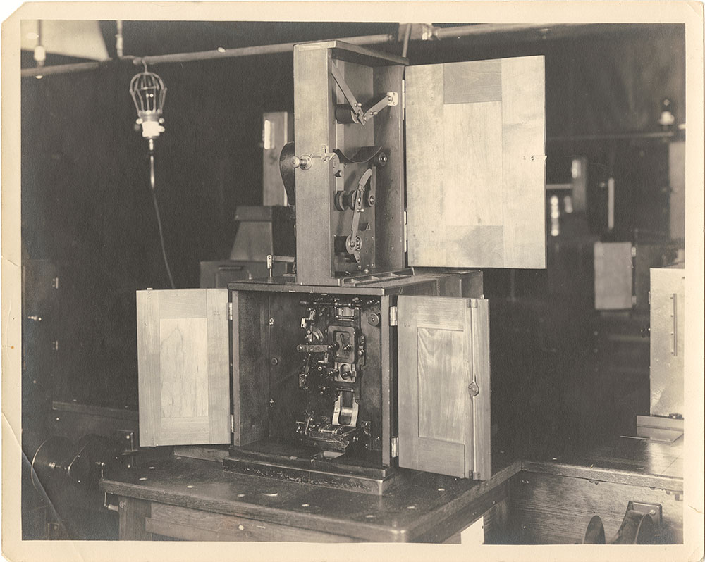 Photograph of Printing Room at Betzwood