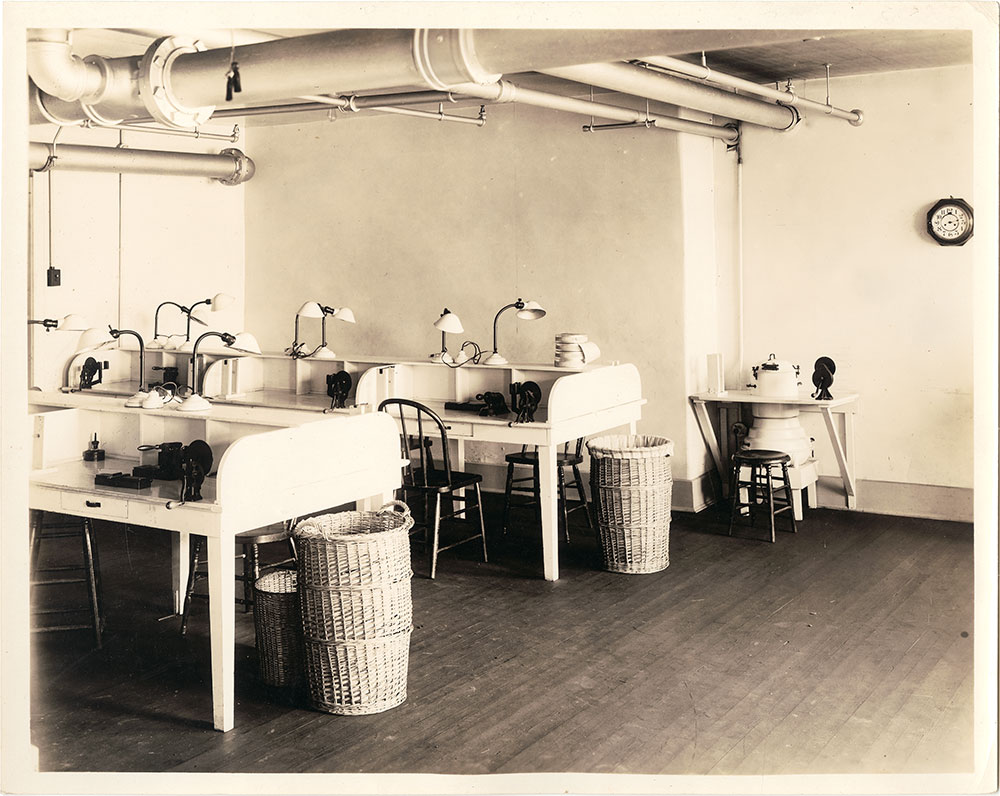 Photograph of Cutting Room at Betzwood