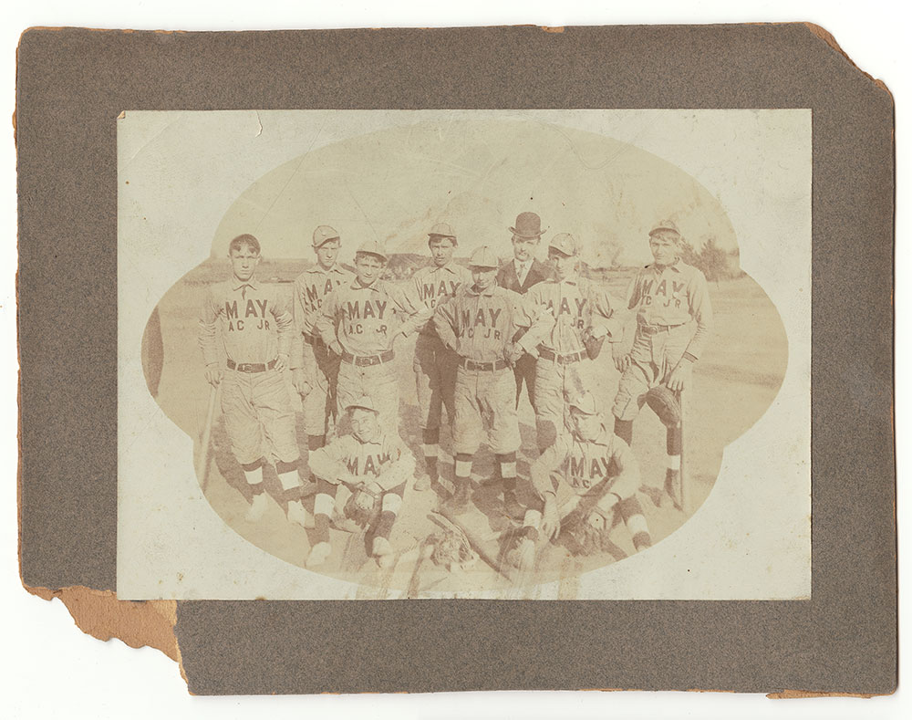 Photograph of 1912 Lubin Baseball Team