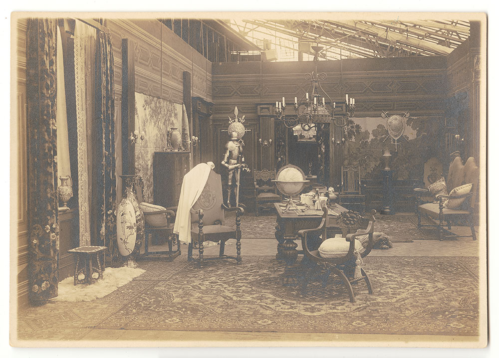Photograph of Set from Unknown Lubin Film
