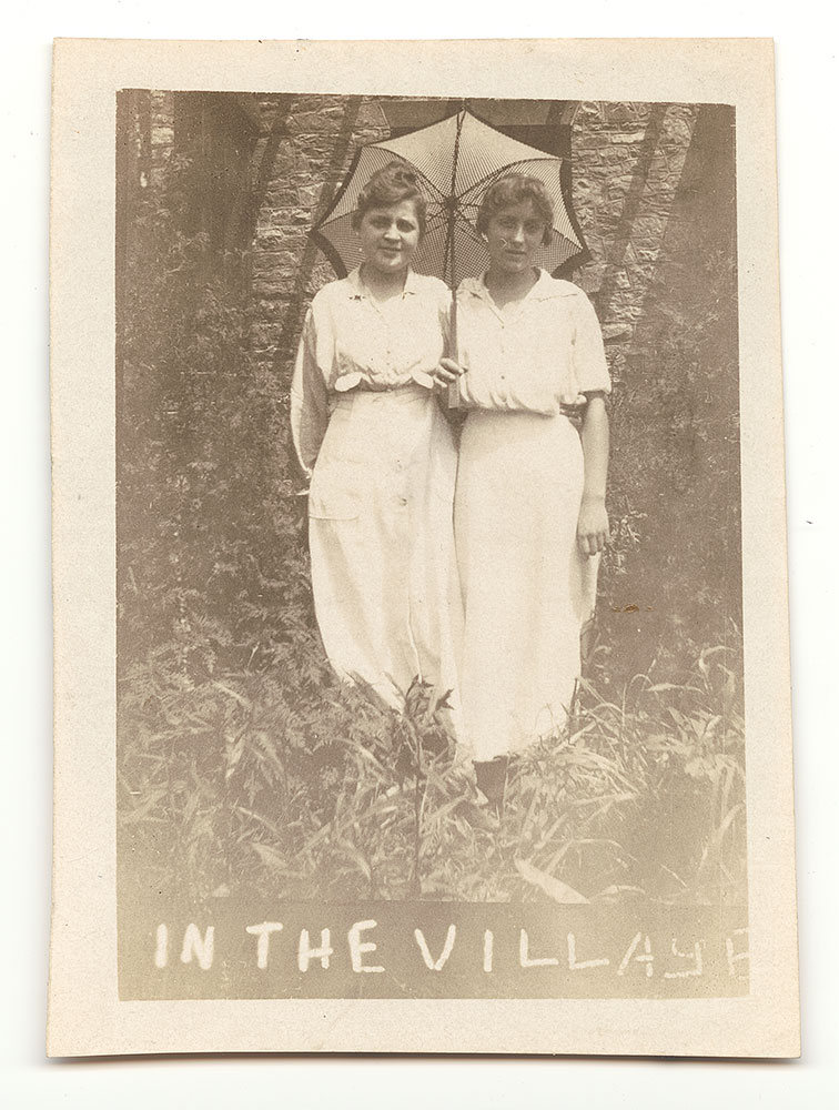 Photograph of Catherine Miller and Verna Weand