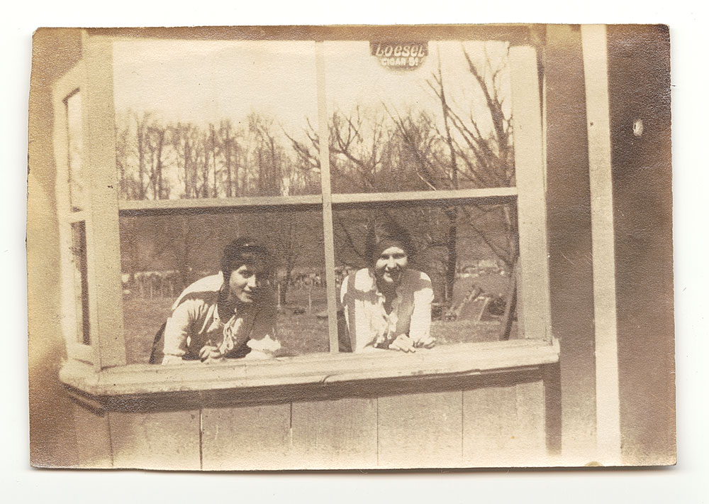 Photograph of Hazel Wood and Verna Weand