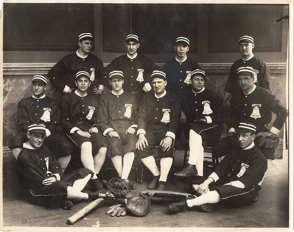 Photograph of Lubin Baseball Team